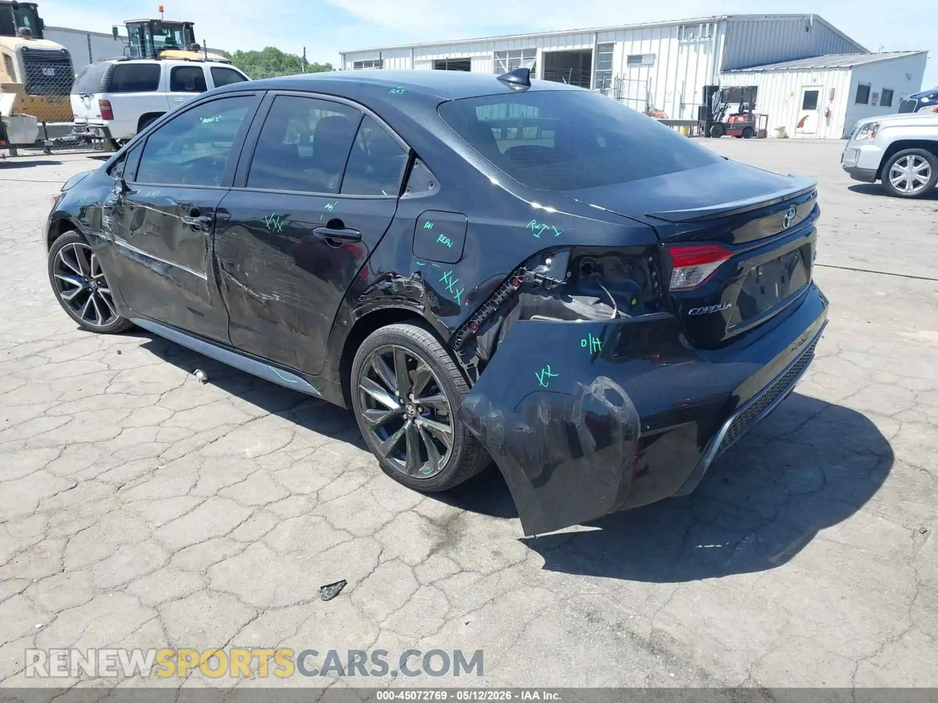 3 Photograph of a damaged car 5YFS4MCE8NP134246 TOYOTA COROLLA 2022