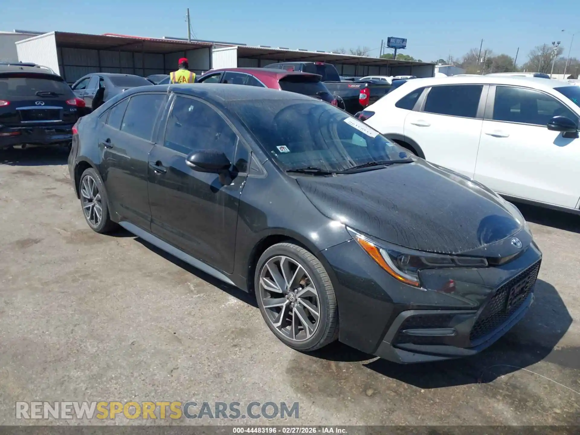 1 Photograph of a damaged car 5YFS4MCE8NP134554 TOYOTA COROLLA 2022