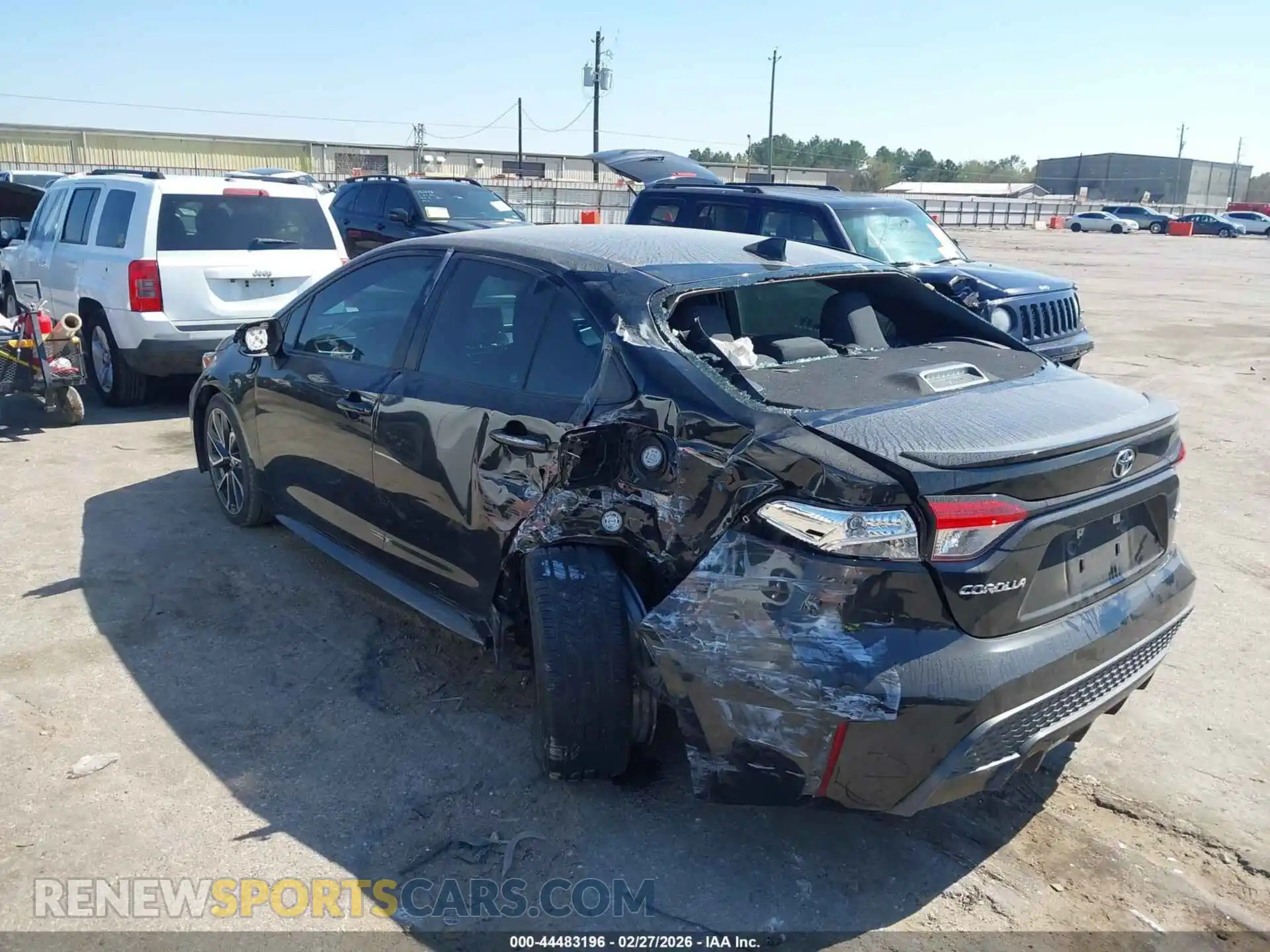 3 Photograph of a damaged car 5YFS4MCE8NP134554 TOYOTA COROLLA 2022