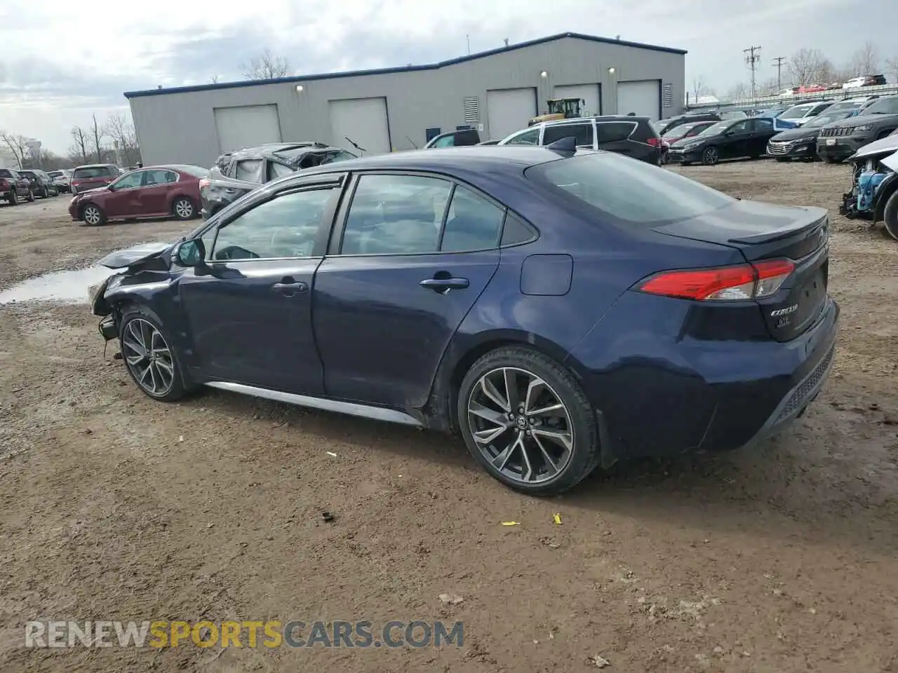 2 Photograph of a damaged car 5YFS4MCE9NP105838 TOYOTA COROLLA 2022