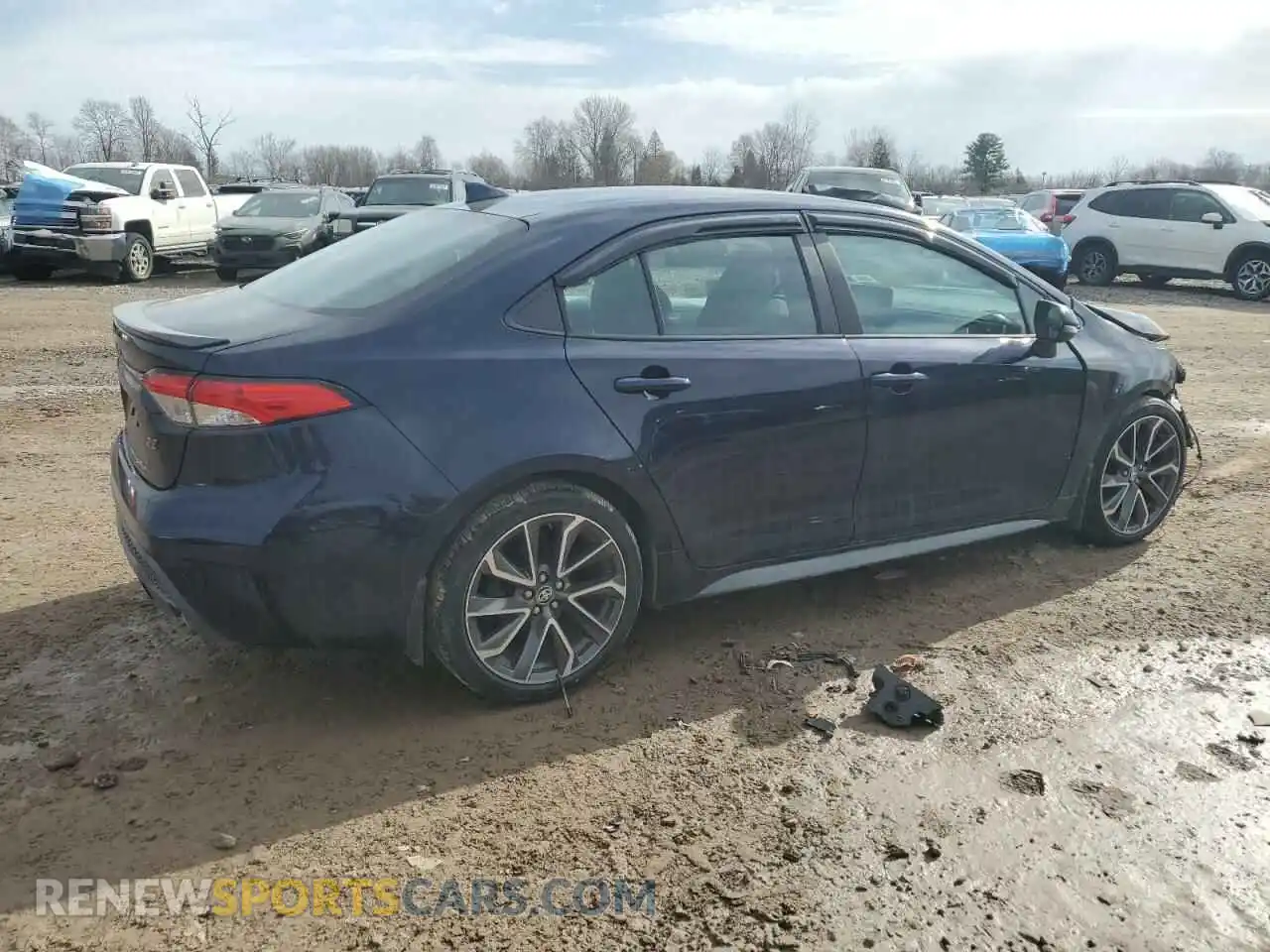 3 Photograph of a damaged car 5YFS4MCE9NP105838 TOYOTA COROLLA 2022