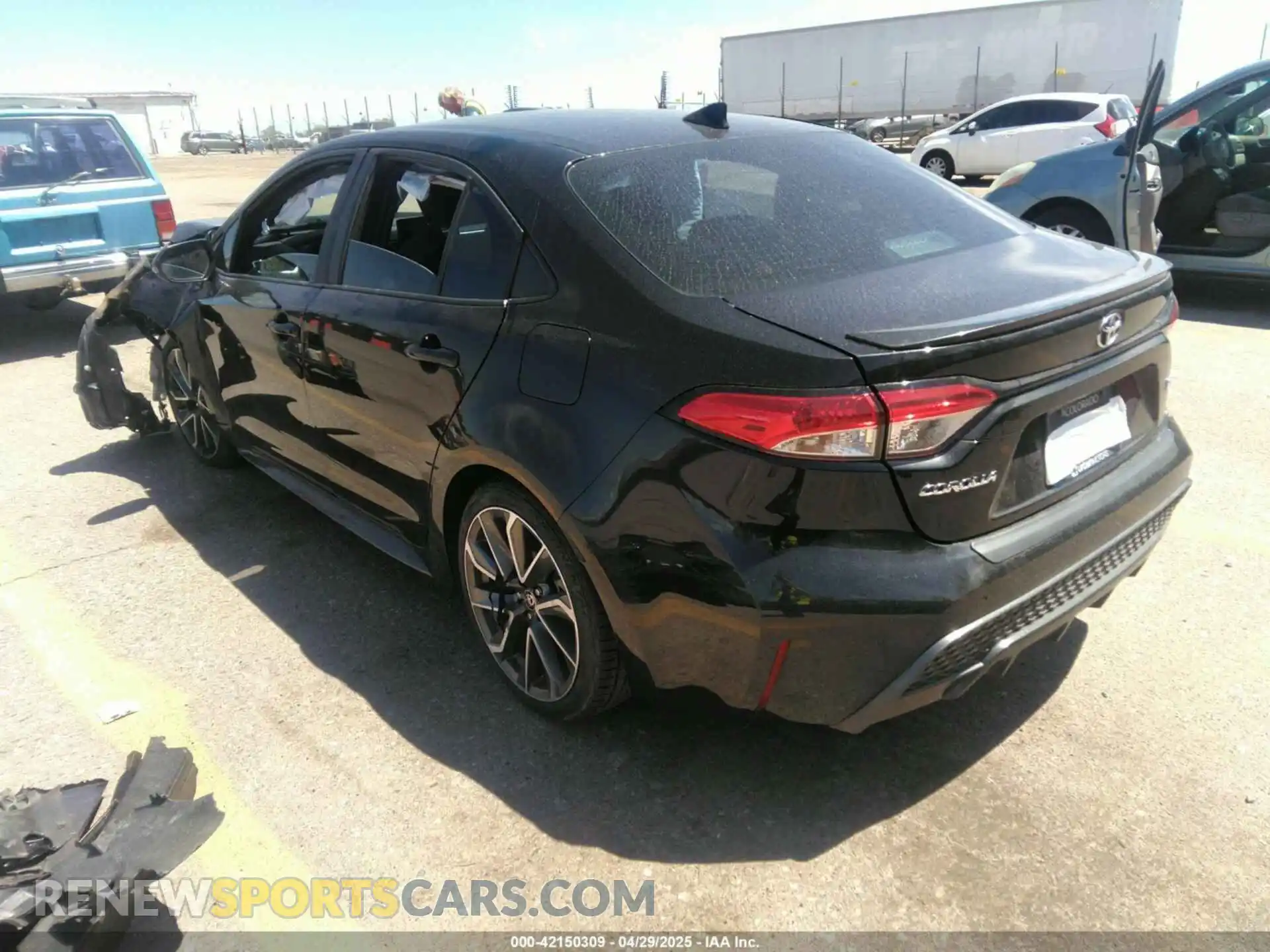 3 Photograph of a damaged car 5YFS4MCE9NP108397 TOYOTA COROLLA 2022