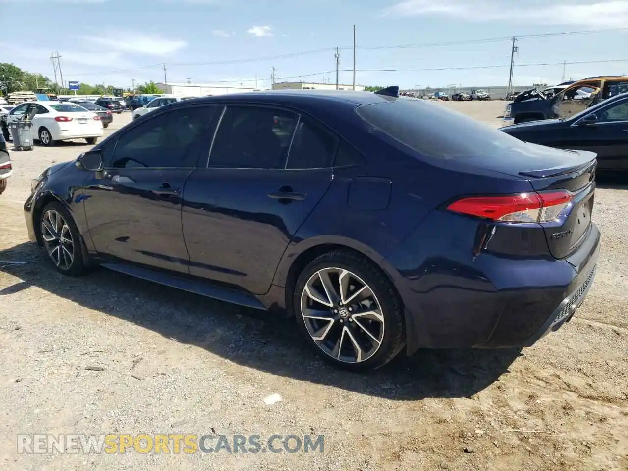2 Photograph of a damaged car 5YFS4MCE9NP111560 TOYOTA COROLLA 2022