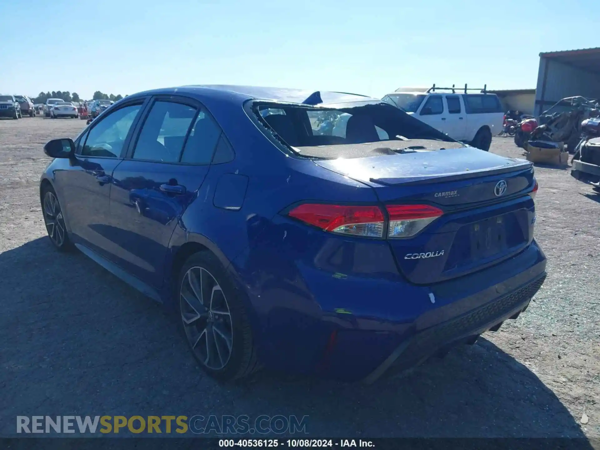 3 Photograph of a damaged car 5YFS4MCE9NP115432 TOYOTA COROLLA 2022