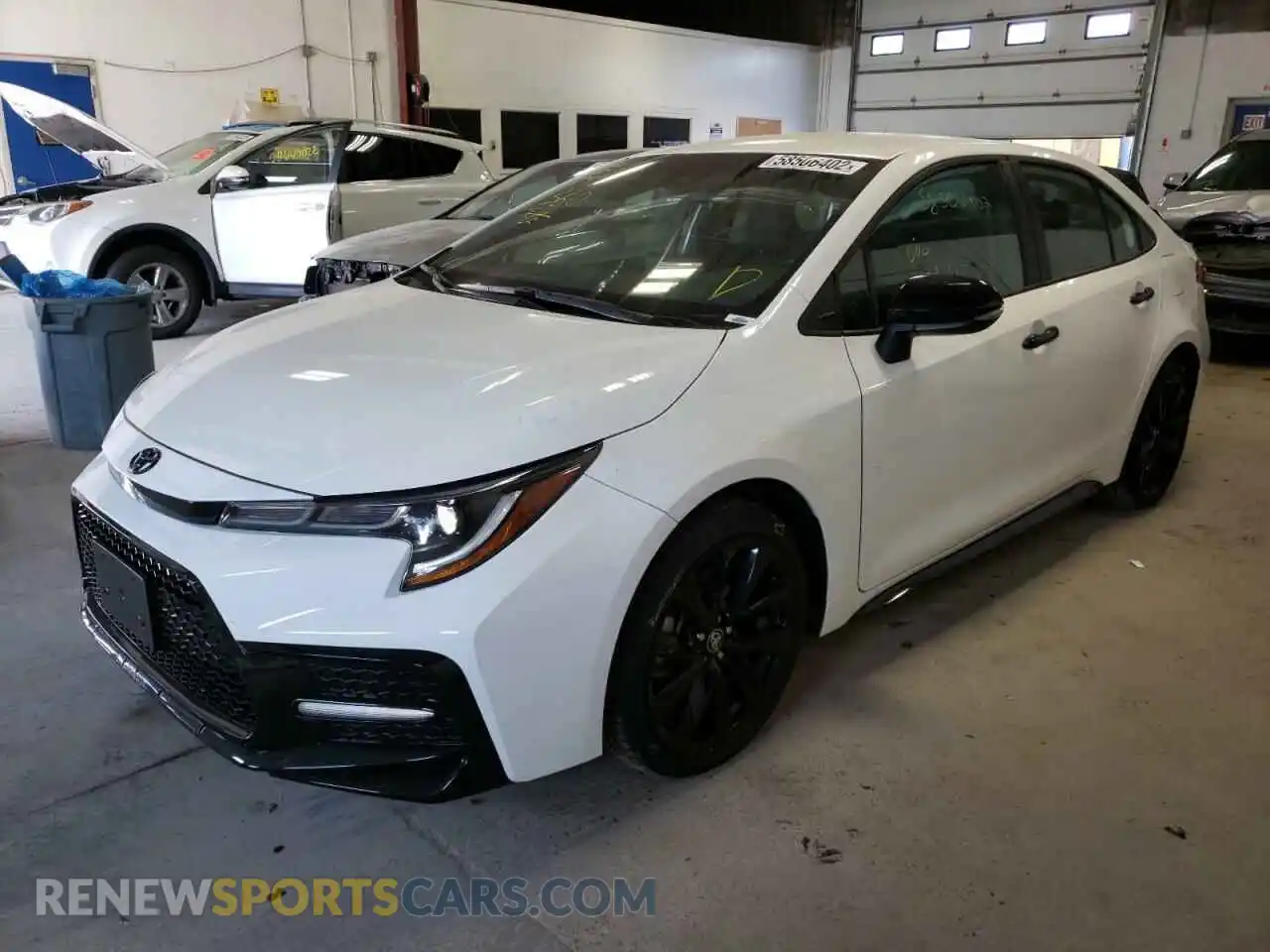 2 Photograph of a damaged car 5YFS4MCE9NP117990 TOYOTA COROLLA 2022