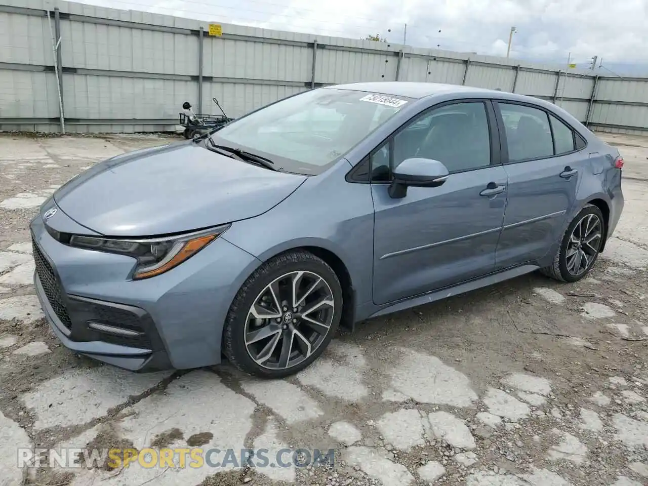 1 fotografías del automóvil dañado 5YFS4MCE9NP119867 TOYOTA COROLLA 2022