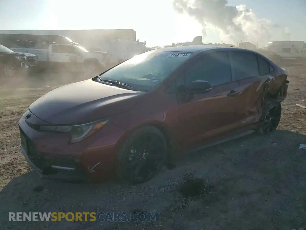 1 Фотография поврежденного автомобиля 5YFS4MCE9NP123319 TOYOTA COROLLA 2022