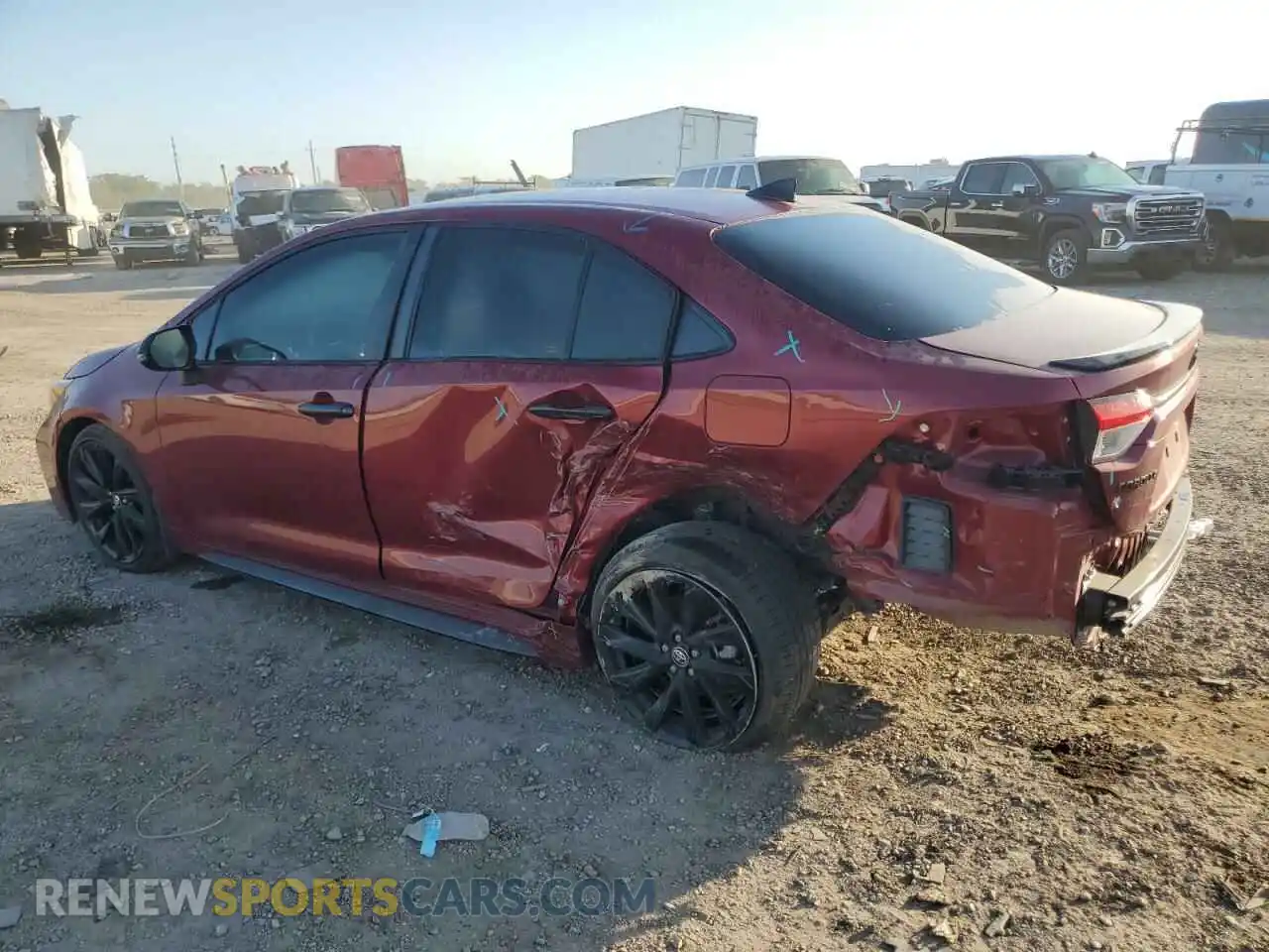 2 Фотография поврежденного автомобиля 5YFS4MCE9NP123319 TOYOTA COROLLA 2022