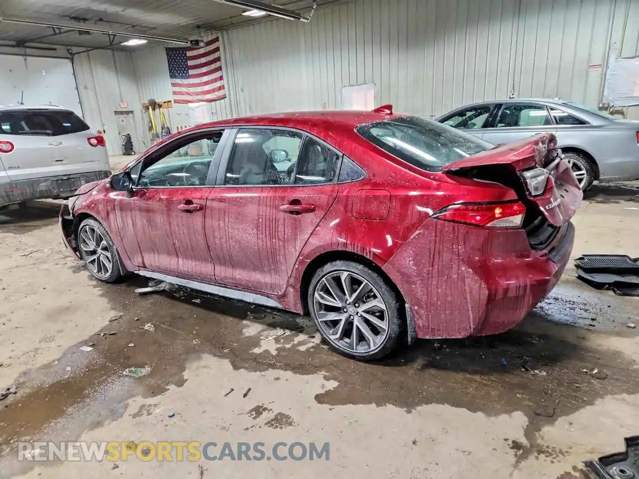 2 Photograph of a damaged car 5YFS4MCE9NP126558 TOYOTA COROLLA 2022