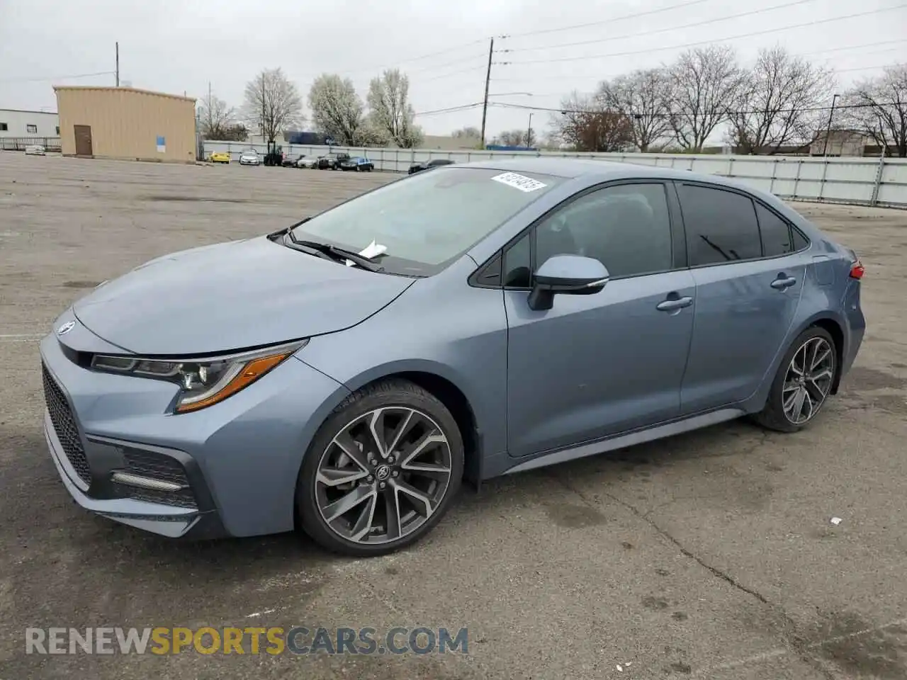 1 Photograph of a damaged car 5YFS4MCE9NP127306 TOYOTA COROLLA 2022