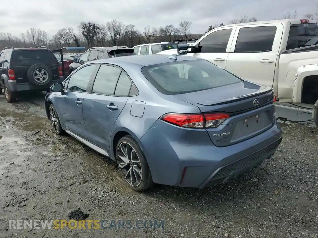 2 Photograph of a damaged car 5YFS4MCE9NP130786 TOYOTA COROLLA 2022