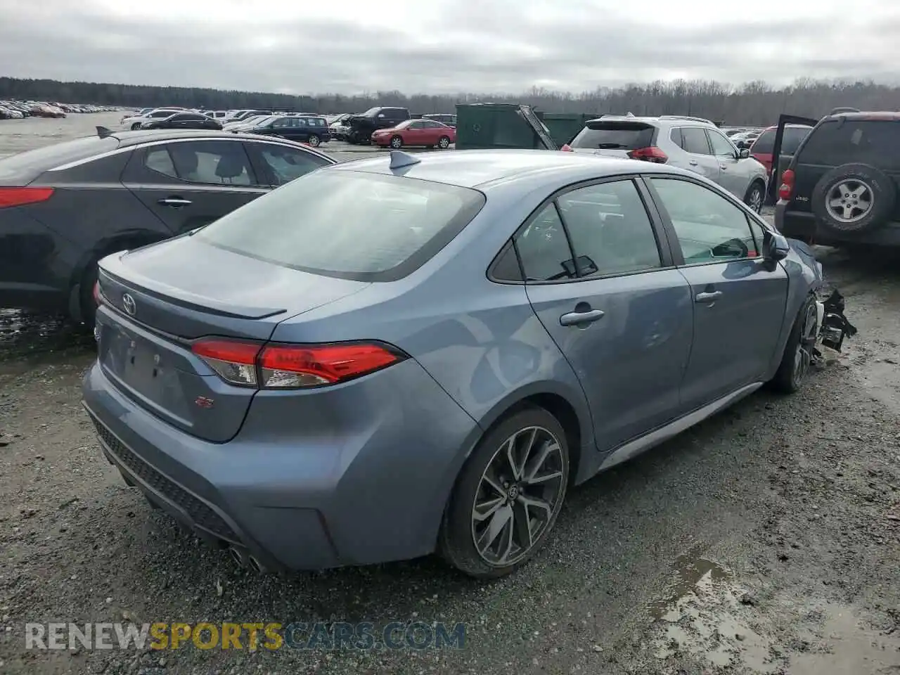 3 Photograph of a damaged car 5YFS4MCE9NP130786 TOYOTA COROLLA 2022
