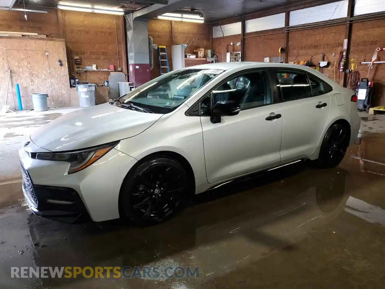 1 Photograph of a damaged car 5YFS4MCEXNP098818 TOYOTA COROLLA 2022