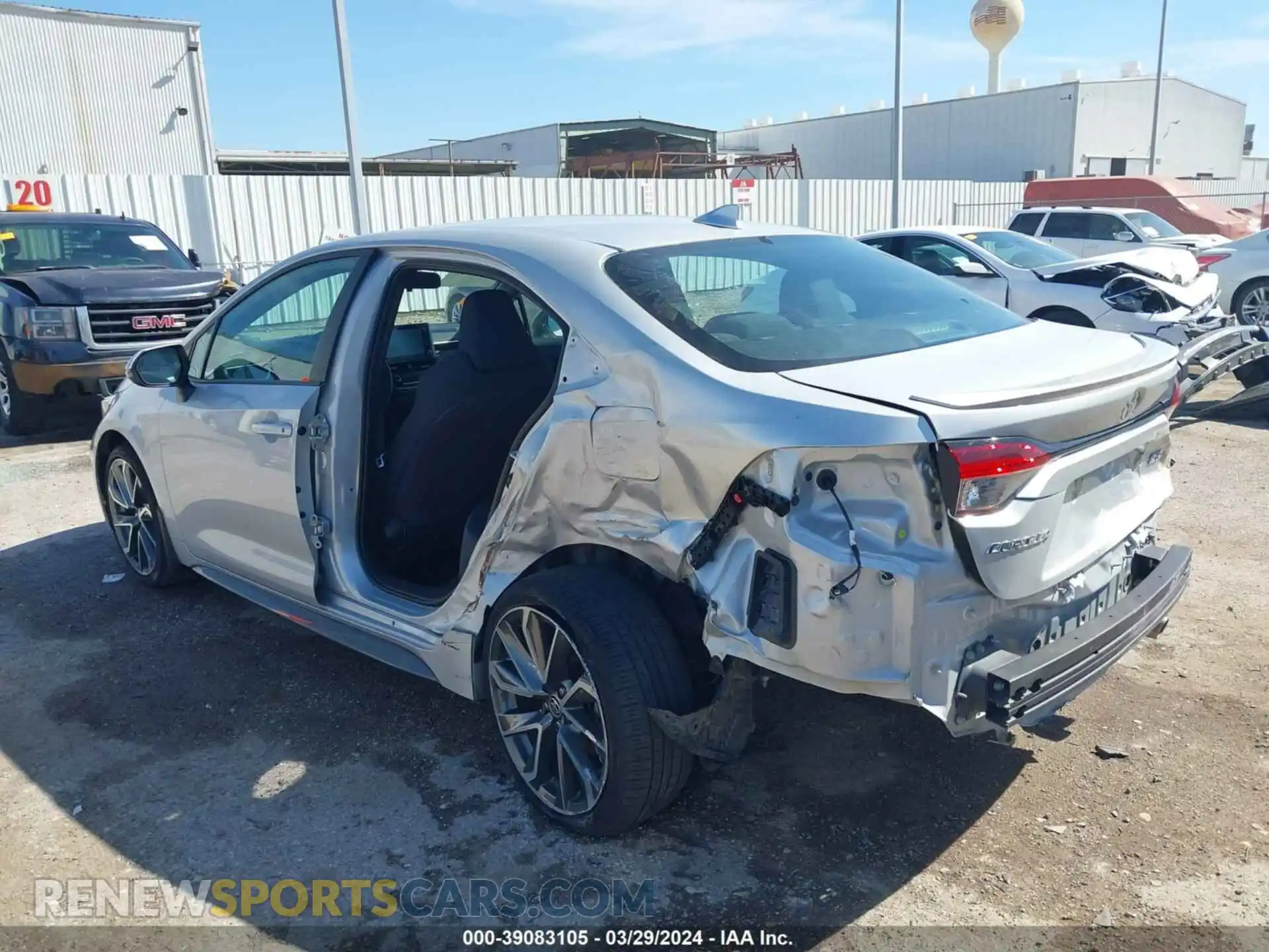 3 Photograph of a damaged car 5YFS4MCEXNP099144 TOYOTA COROLLA 2022
