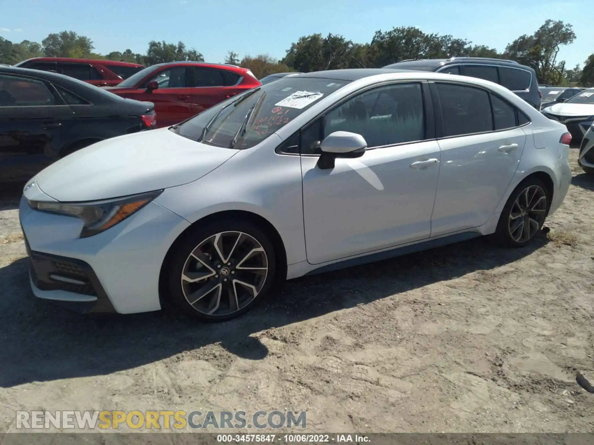 2 Photograph of a damaged car 5YFS4MCEXNP104097 TOYOTA COROLLA 2022