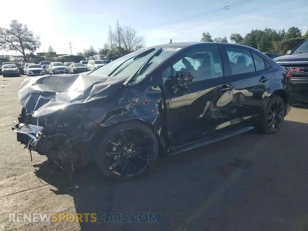 1 Photograph of a damaged car 5YFS4MCEXNP106903 TOYOTA COROLLA 2022