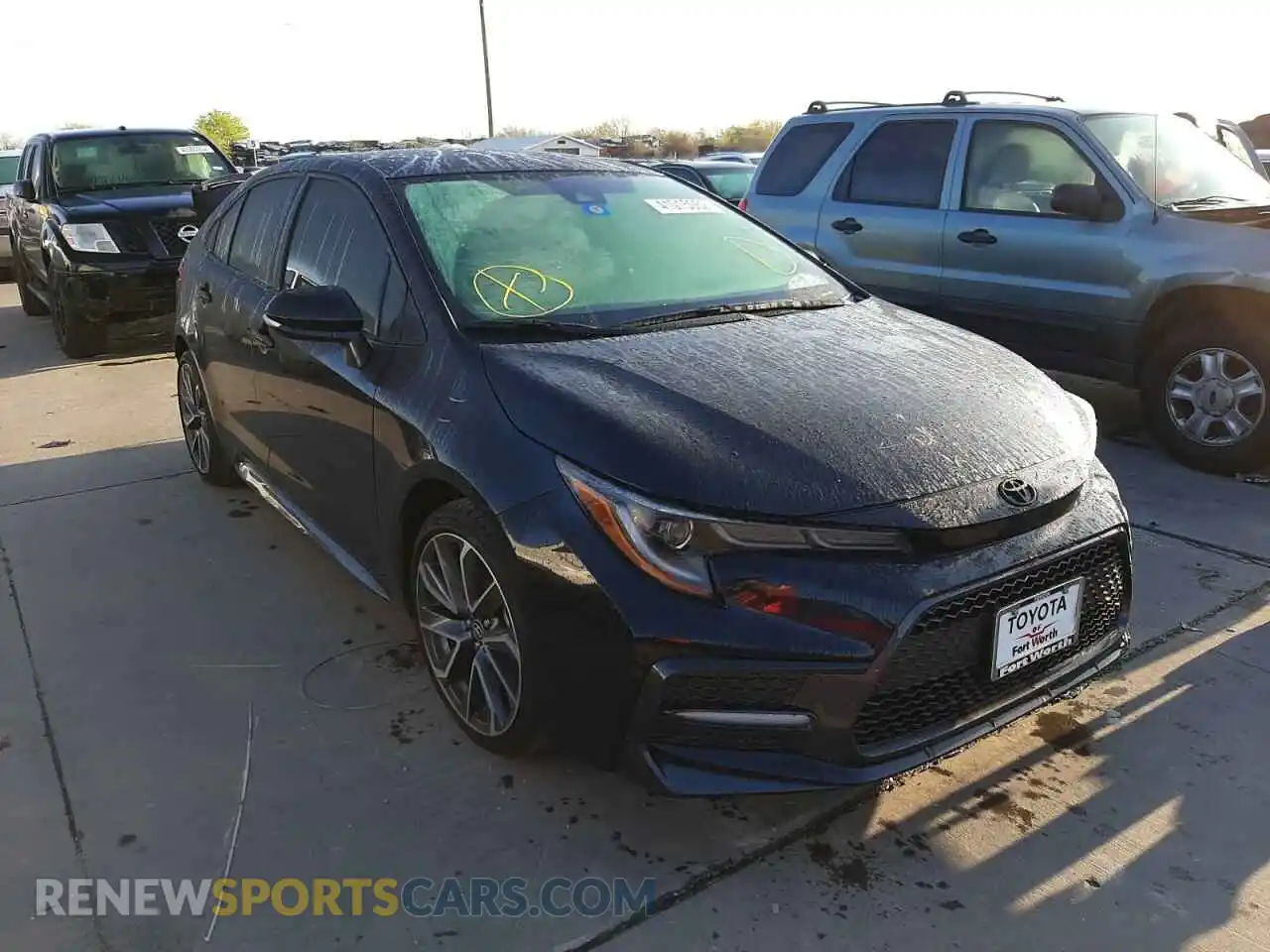 1 Photograph of a damaged car 5YFS4MCEXNP109087 TOYOTA COROLLA 2022