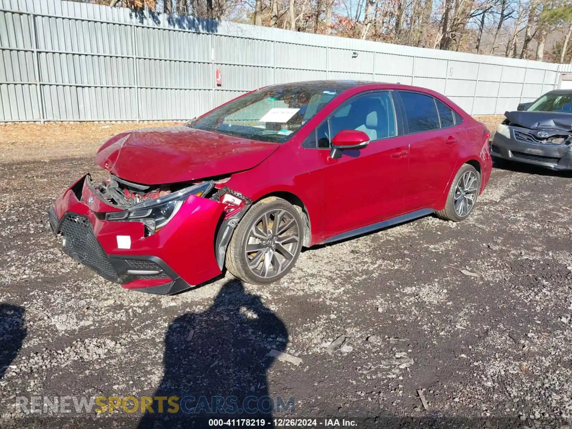2 Photograph of a damaged car 5YFS4MCEXNP110837 TOYOTA COROLLA 2022