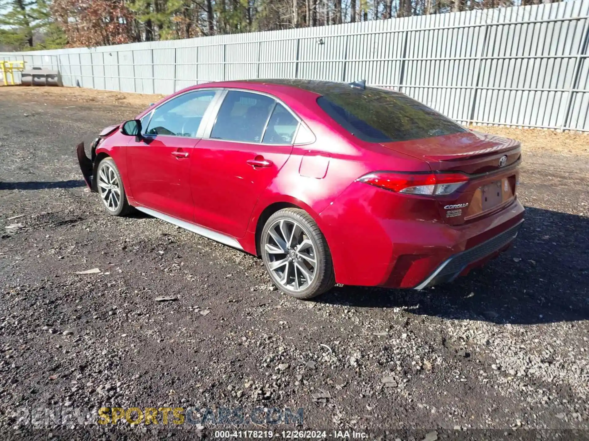 3 Photograph of a damaged car 5YFS4MCEXNP110837 TOYOTA COROLLA 2022