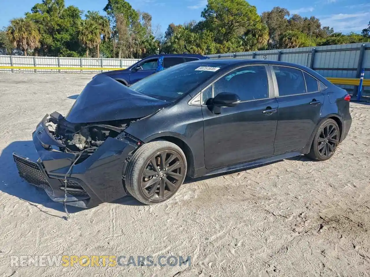 1 Photograph of a damaged car 5YFS4MCEXNP113009 TOYOTA COROLLA 2022