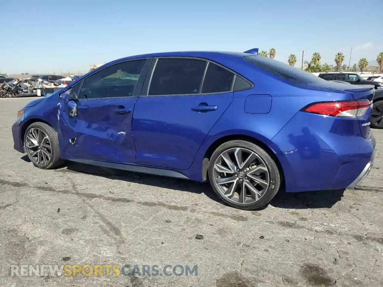 2 Photograph of a damaged car 5YFS4MCEXNP114158 TOYOTA COROLLA 2022