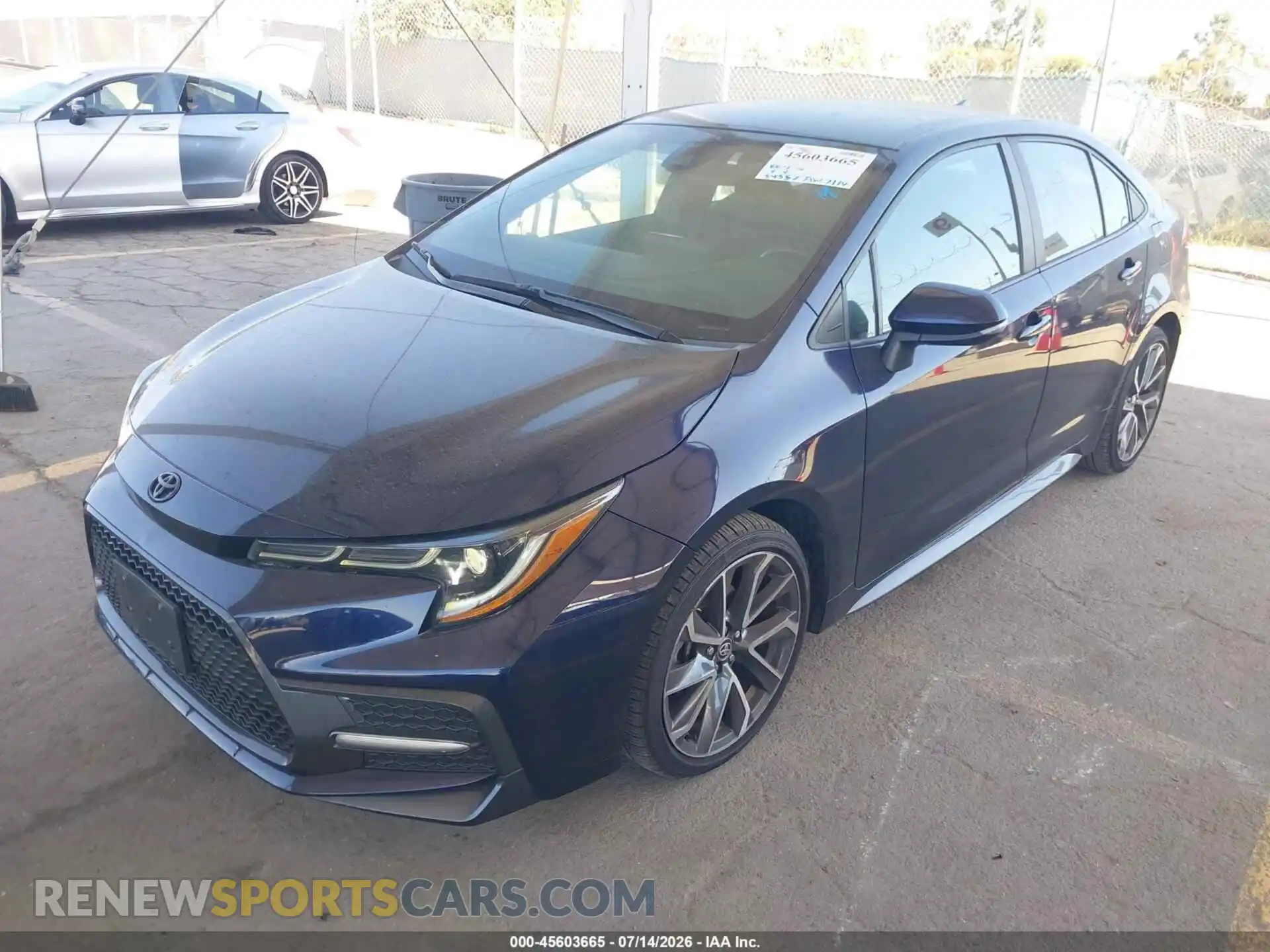 2 Photograph of a damaged car 5YFS4MCEXNP114578 TOYOTA COROLLA 2022