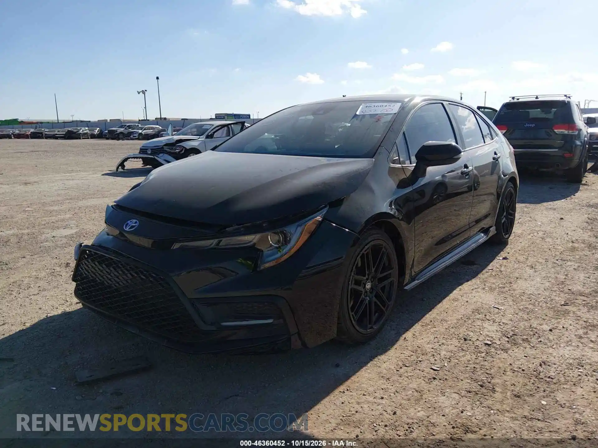 2 Photograph of a damaged car 5YFS4MCEXNP118839 TOYOTA COROLLA 2022