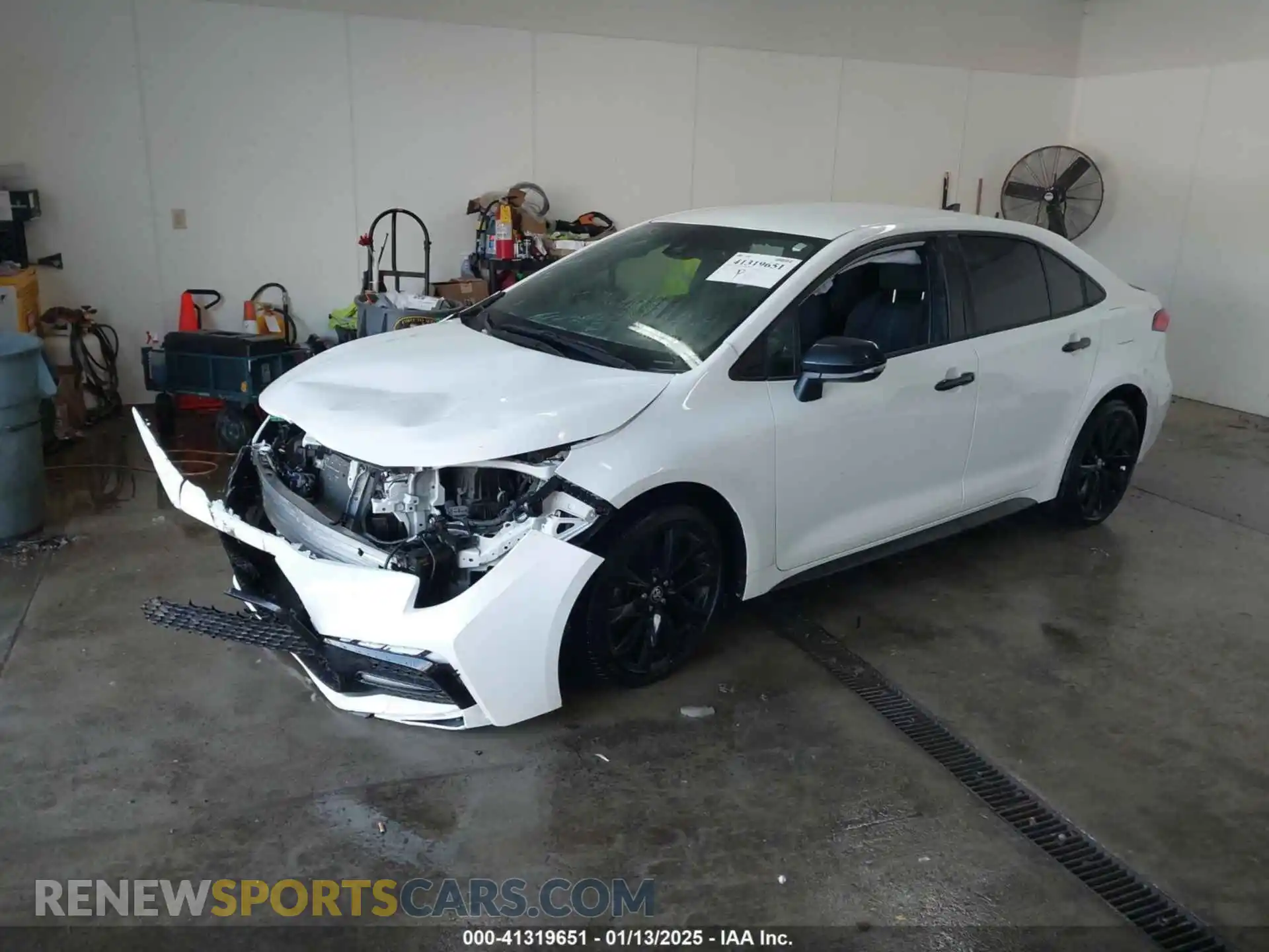 2 Photograph of a damaged car 5YFS4MCEXNP122843 TOYOTA COROLLA 2022