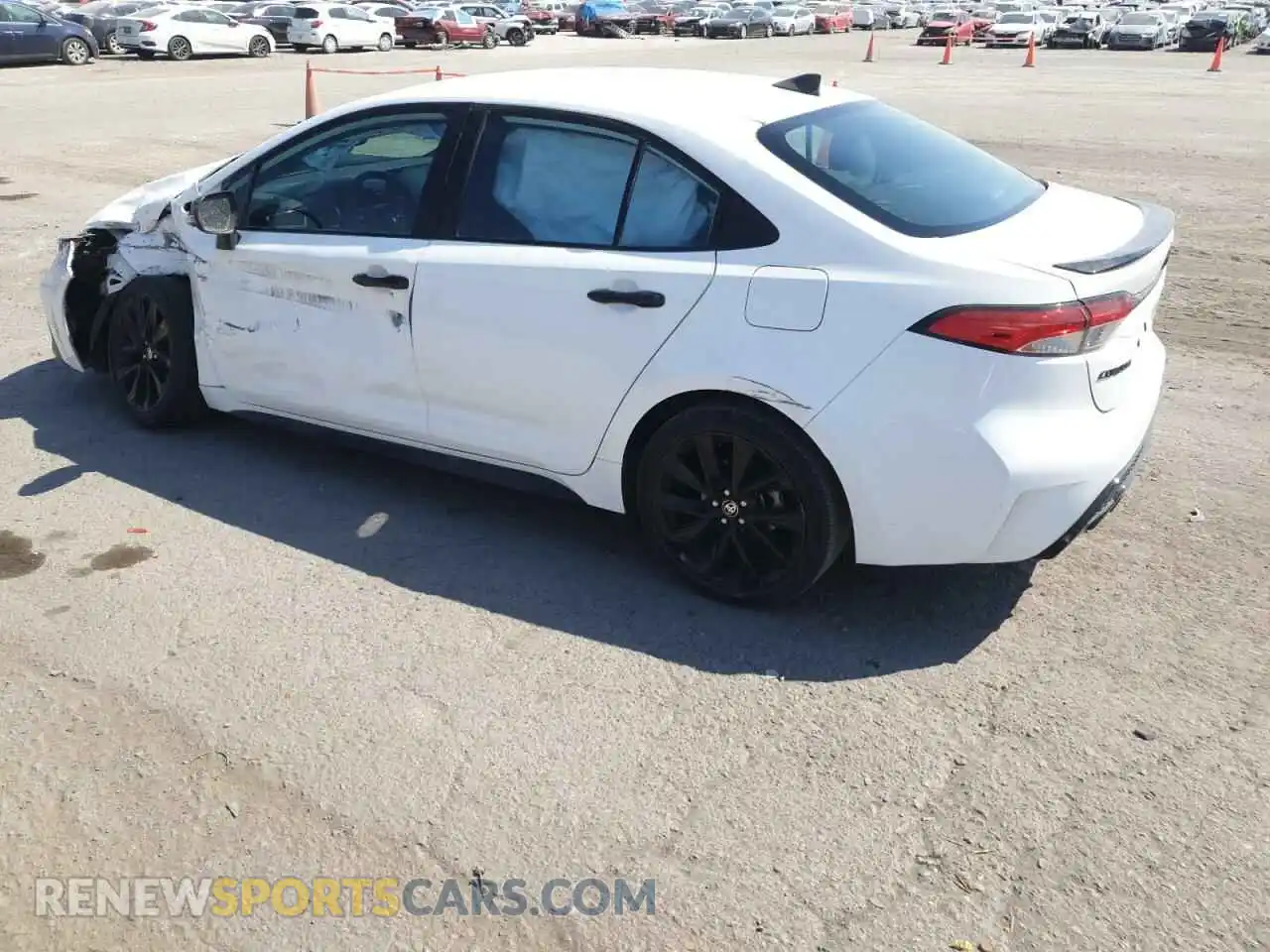 2 Photograph of a damaged car 5YFS4MCEXNP123281 TOYOTA COROLLA 2022