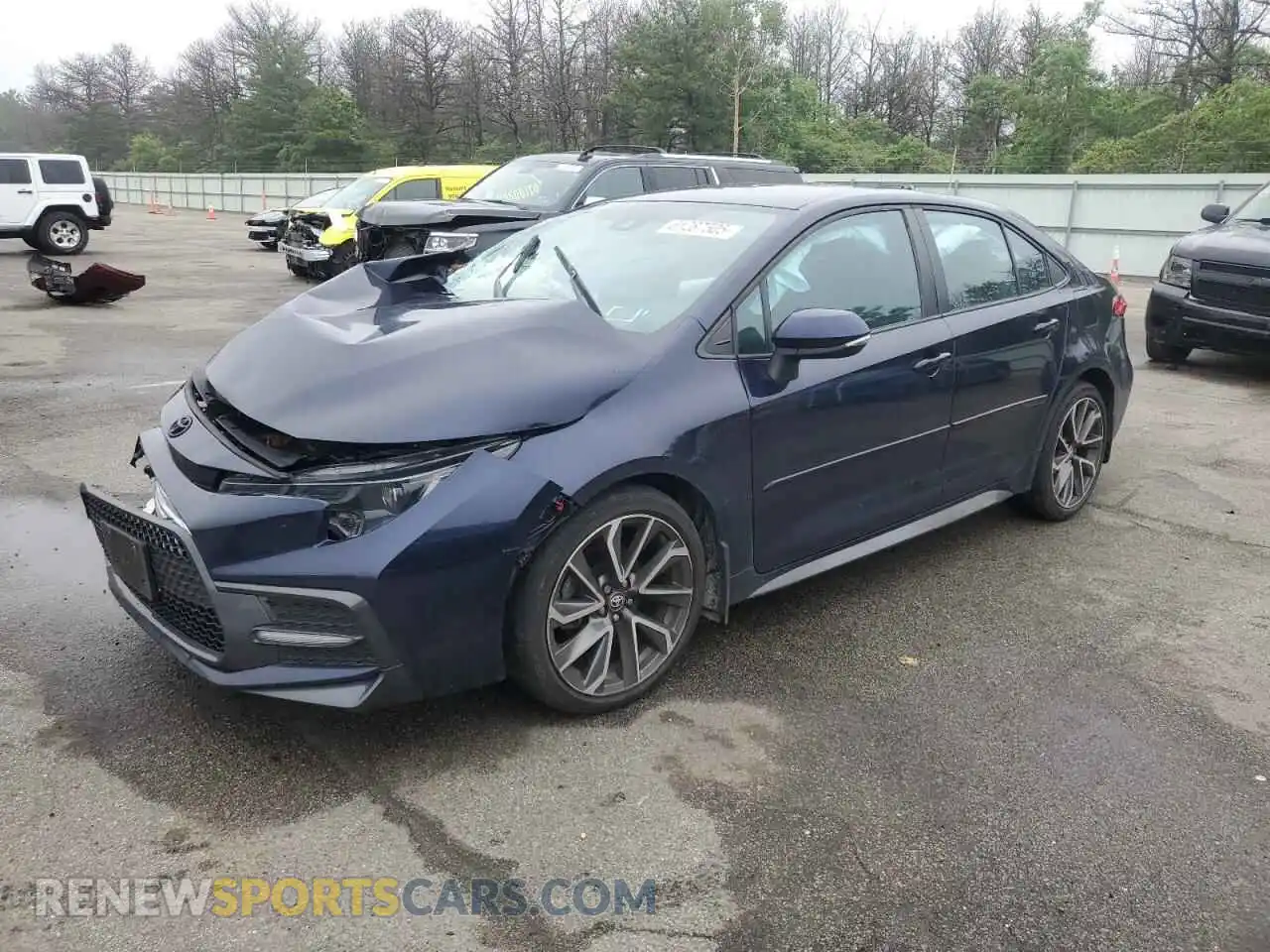 1 Фотография поврежденного автомобиля 5YFS4MCEXNP124138 TOYOTA COROLLA 2022
