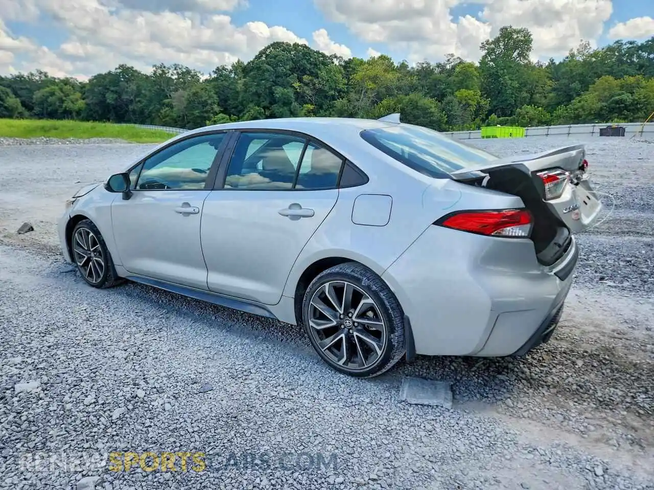 2 Photograph of a damaged car 5YFS4MCEXNP131283 TOYOTA COROLLA 2022