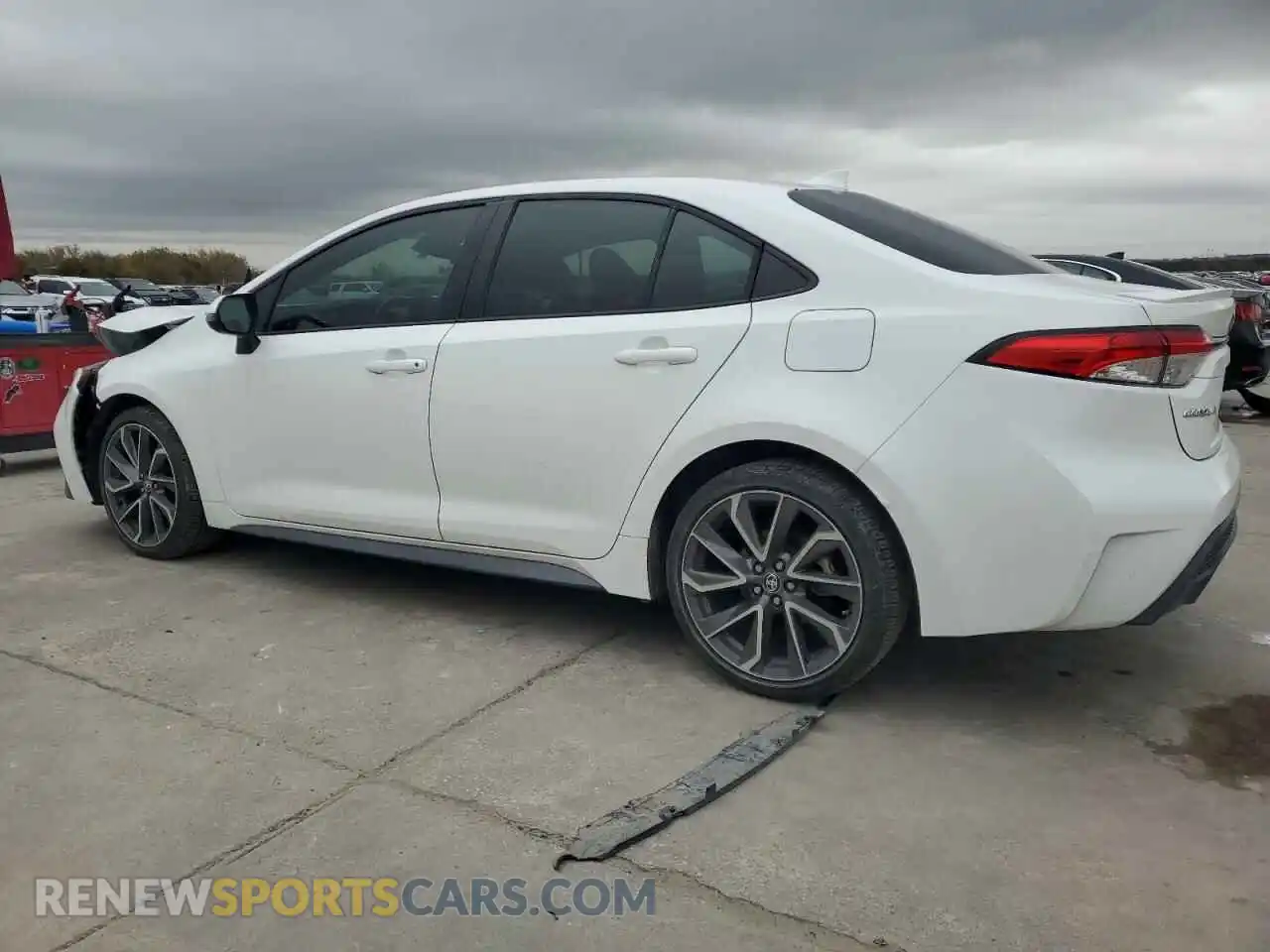 2 Photograph of a damaged car 5YFS4MCEXNP132319 TOYOTA COROLLA 2022