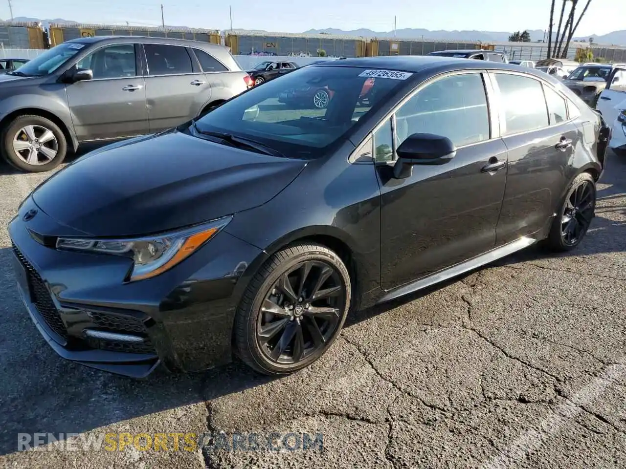 1 Photograph of a damaged car 5YFS4MCEXNP135690 TOYOTA COROLLA 2022