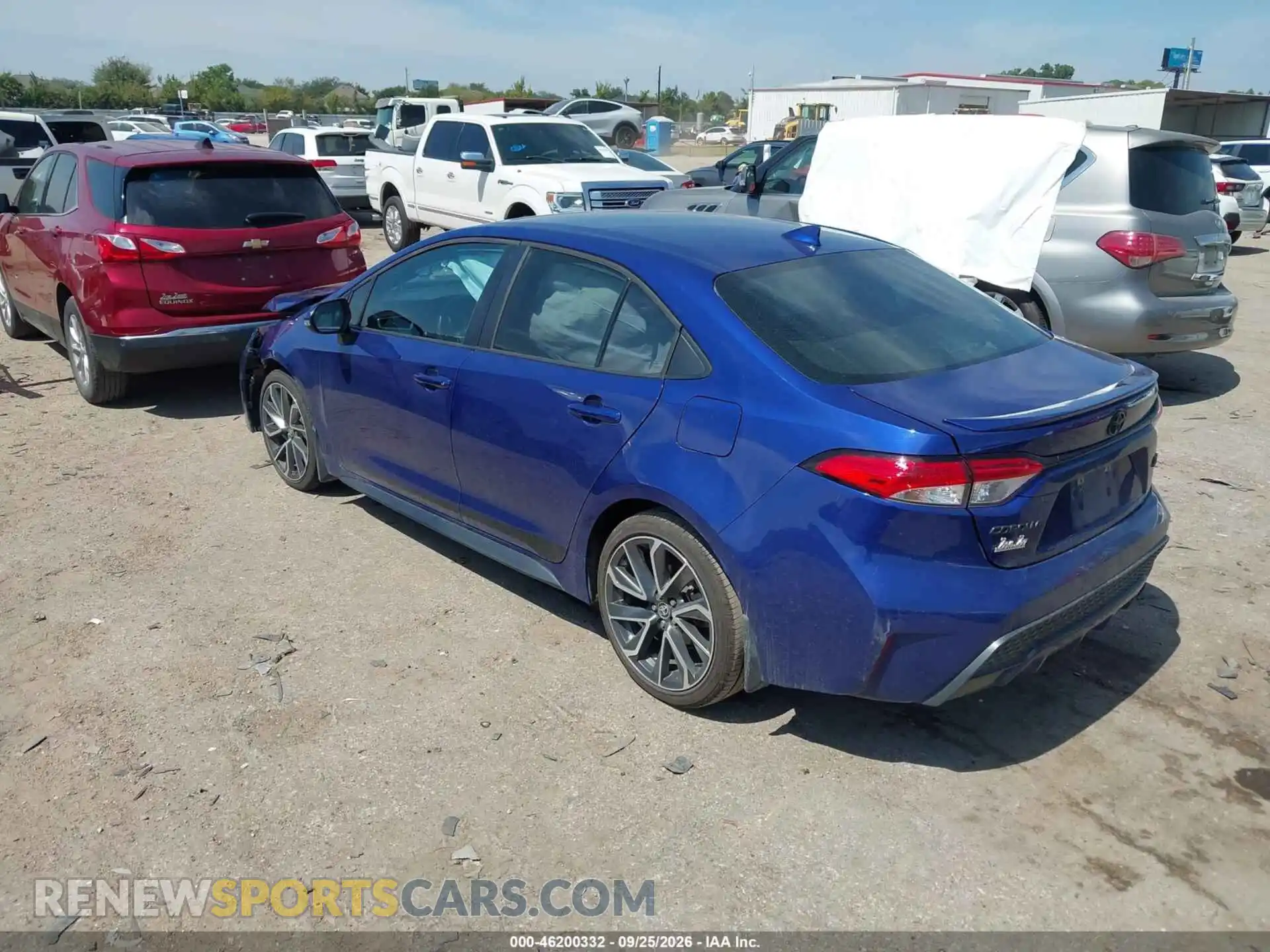 3 Photograph of a damaged car 5YFS4MCEXNP137911 TOYOTA COROLLA 2022