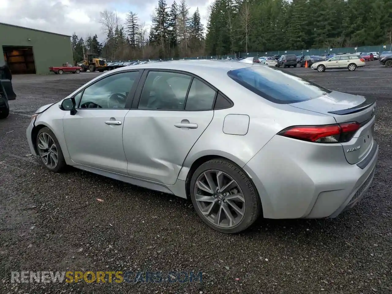 2 Photograph of a damaged car 5YFT4MCE0NP098346 TOYOTA COROLLA 2022