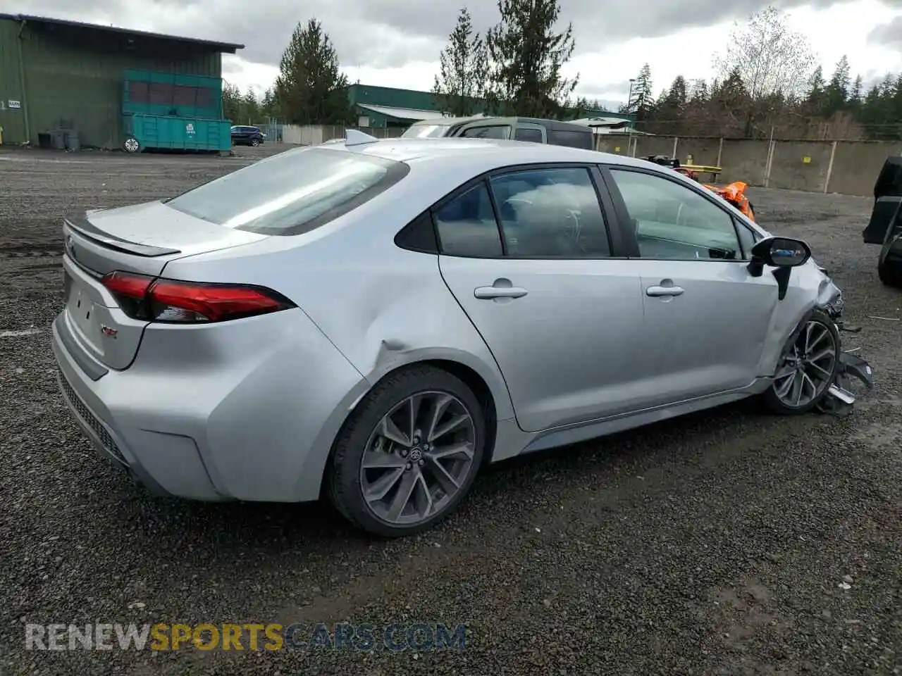 3 Photograph of a damaged car 5YFT4MCE0NP098346 TOYOTA COROLLA 2022