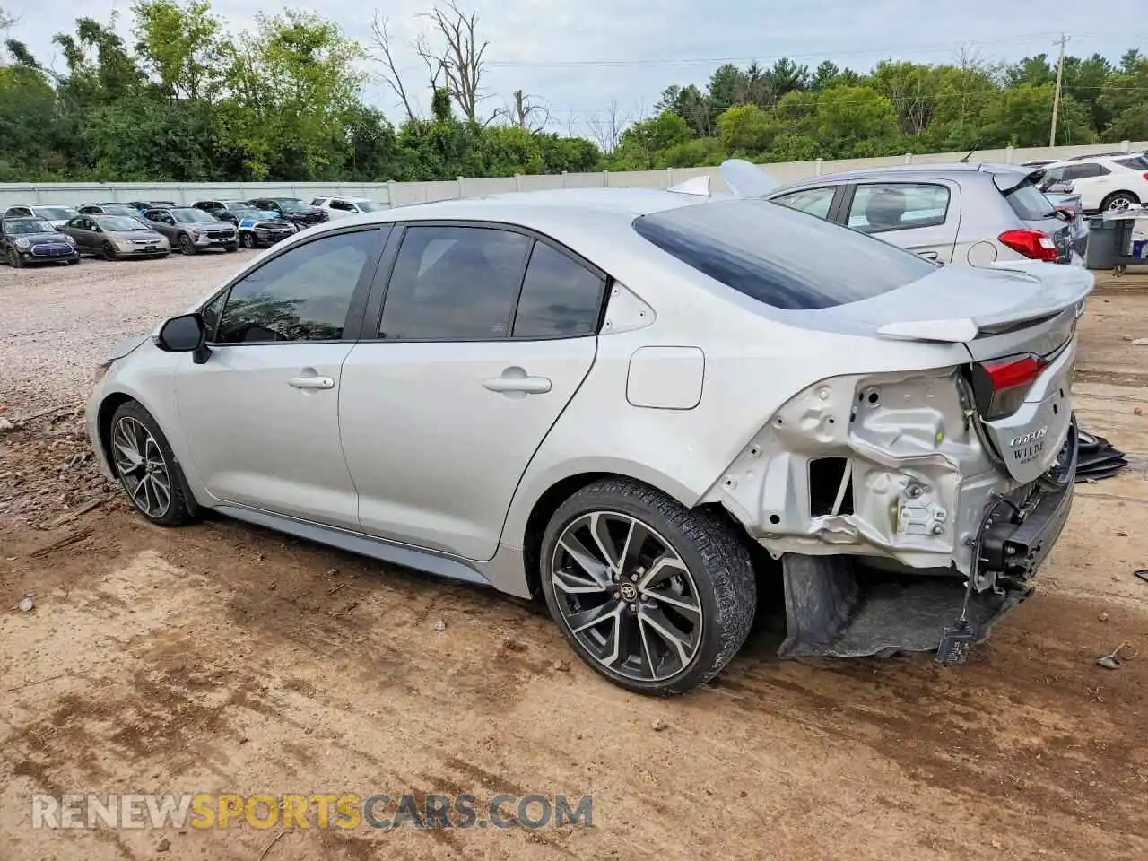 2 Photograph of a damaged car 5YFT4MCE2NP124610 TOYOTA COROLLA 2022