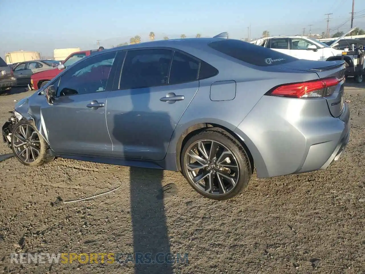 2 Photograph of a damaged car 5YFT4MCE5NP138162 TOYOTA COROLLA 2022