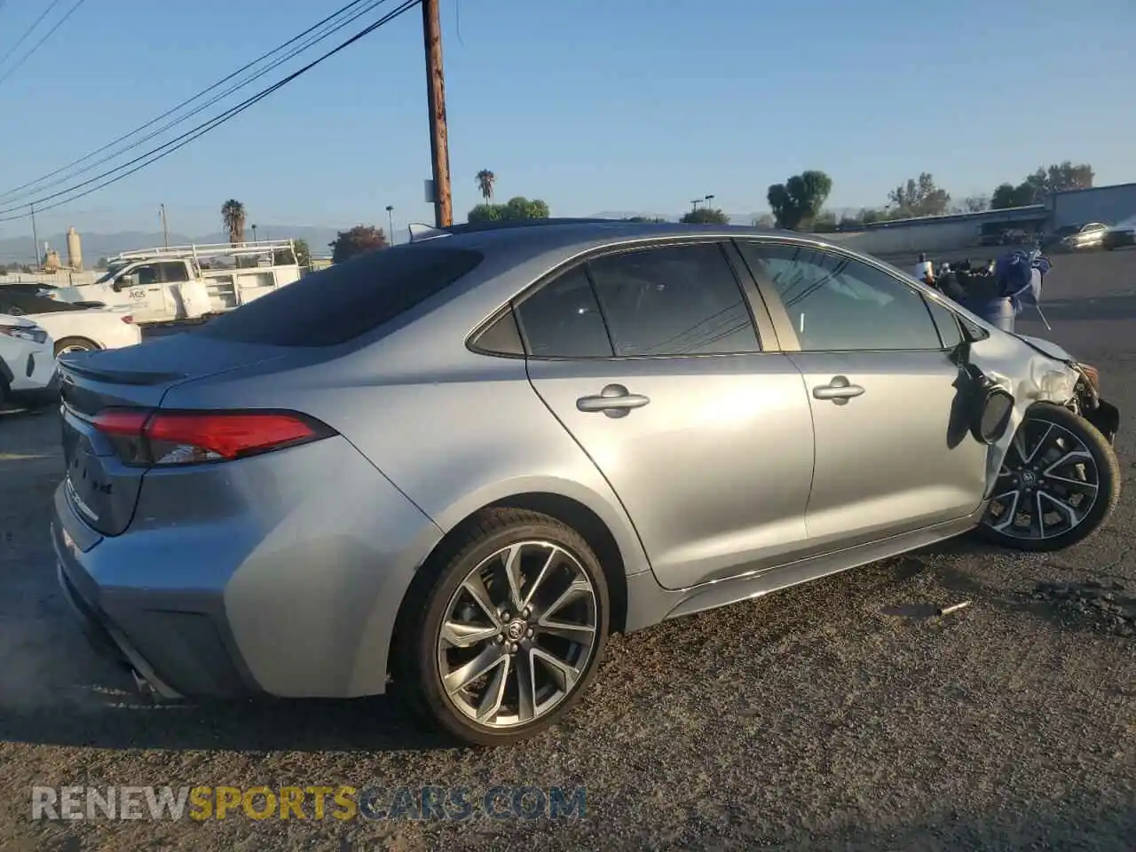 3 Photograph of a damaged car 5YFT4MCE5NP138162 TOYOTA COROLLA 2022