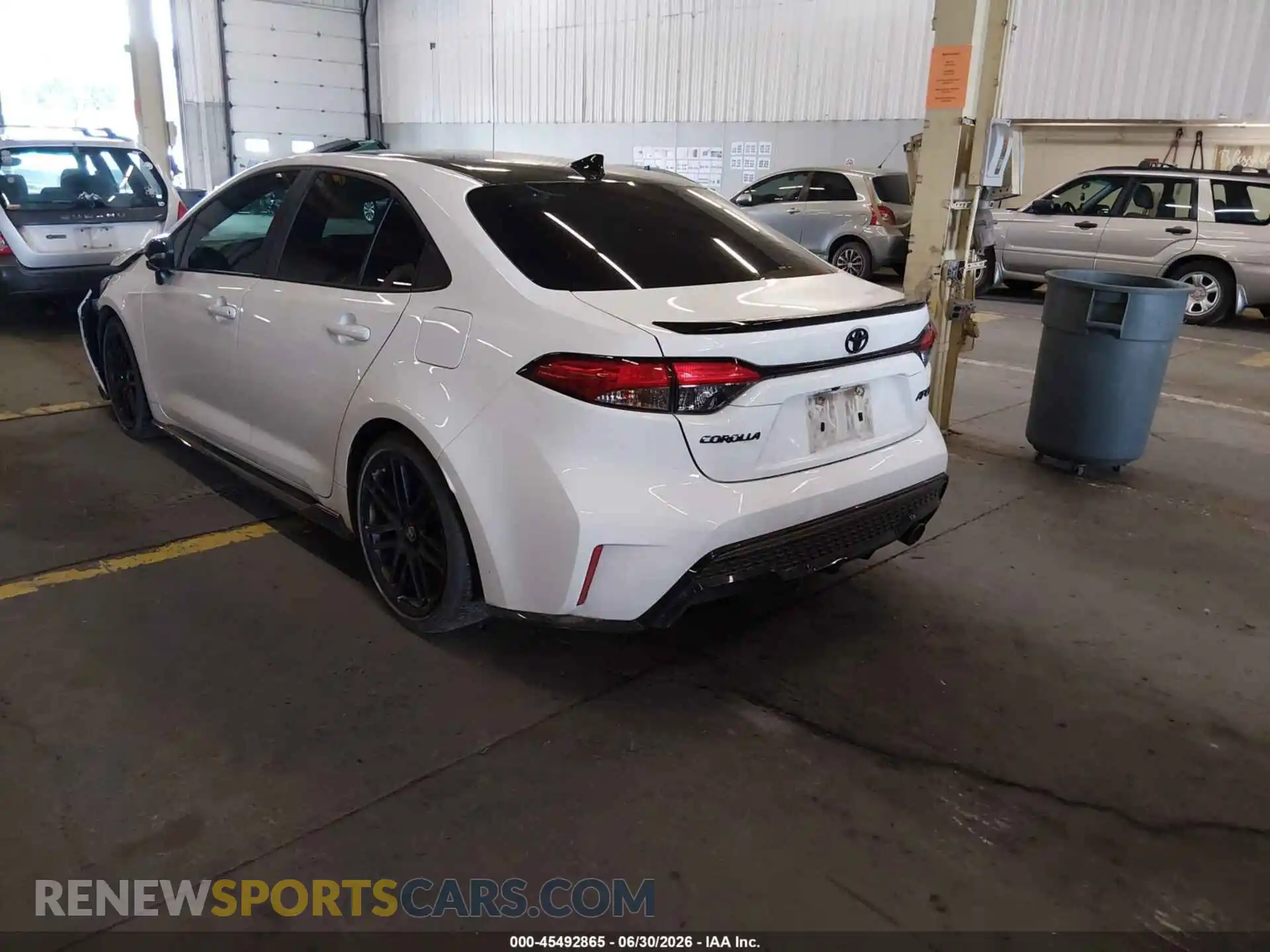 3 Photograph of a damaged car 5YFT4MCE7NP112730 TOYOTA COROLLA 2022