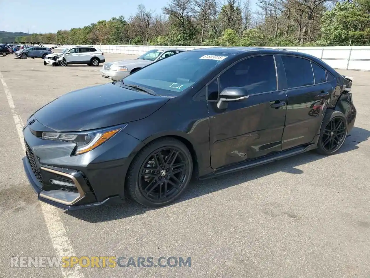 1 Photograph of a damaged car 5YFT4MCE8NP099728 TOYOTA COROLLA 2022