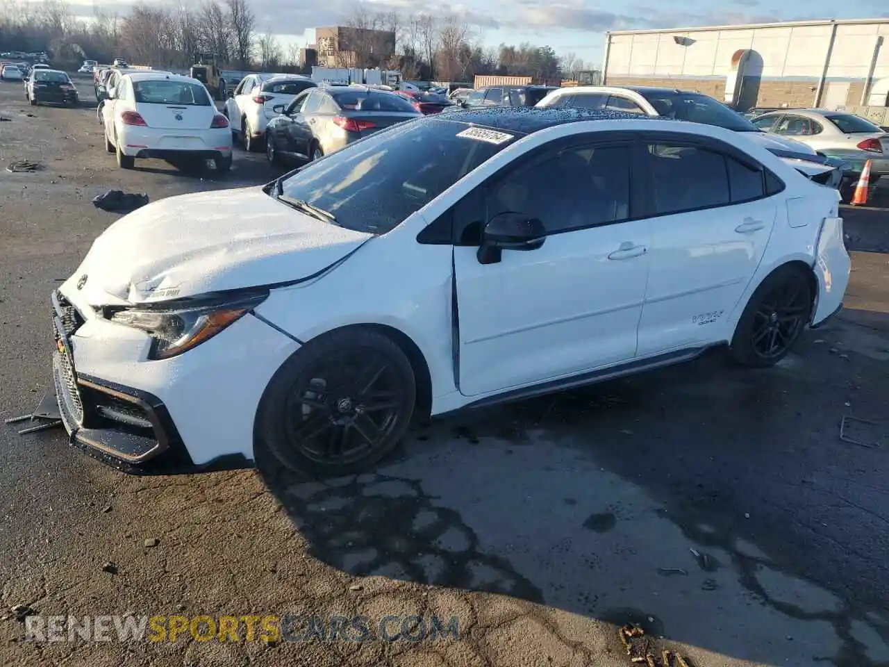1 Photograph of a damaged car 5YFT4MCE8NP101199 TOYOTA COROLLA 2022