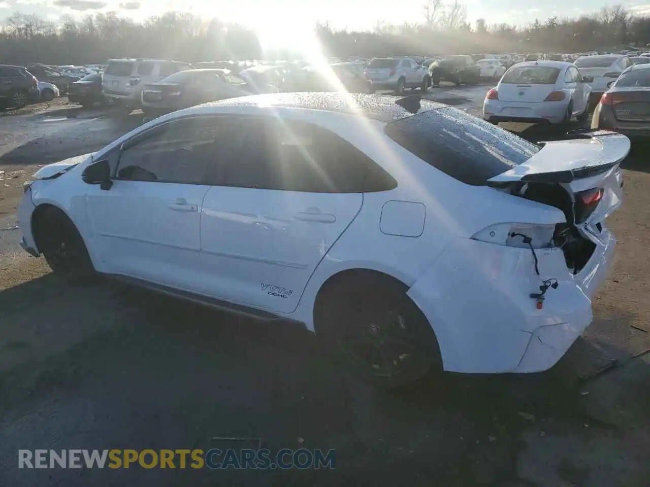 2 Photograph of a damaged car 5YFT4MCE8NP101199 TOYOTA COROLLA 2022