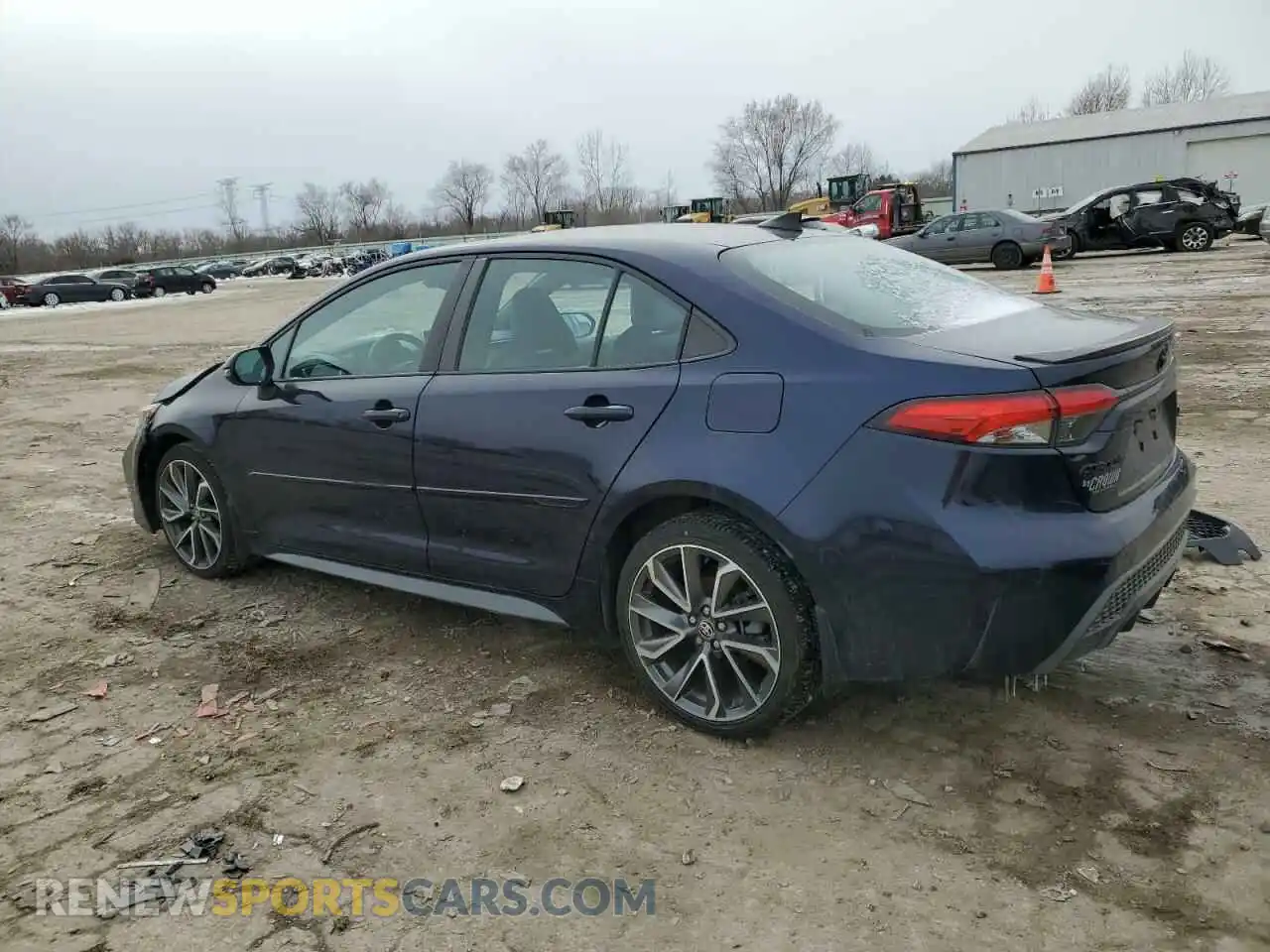 2 Photograph of a damaged car 5YFT4MCE8NP117094 TOYOTA COROLLA 2022