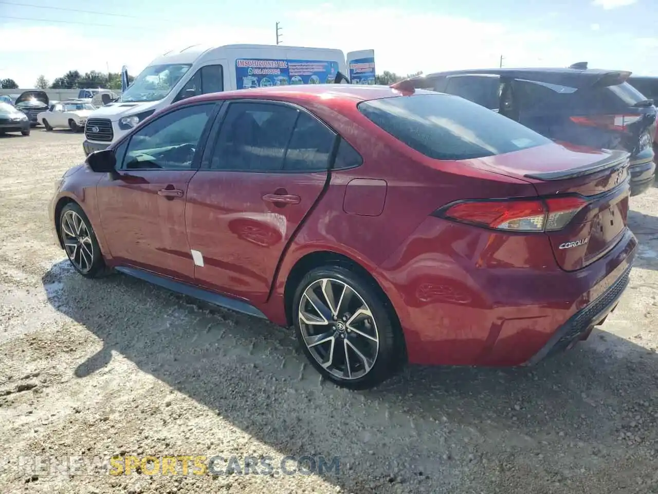 2 Photograph of a damaged car 5YFT4MCE8NP119654 TOYOTA COROLLA 2022