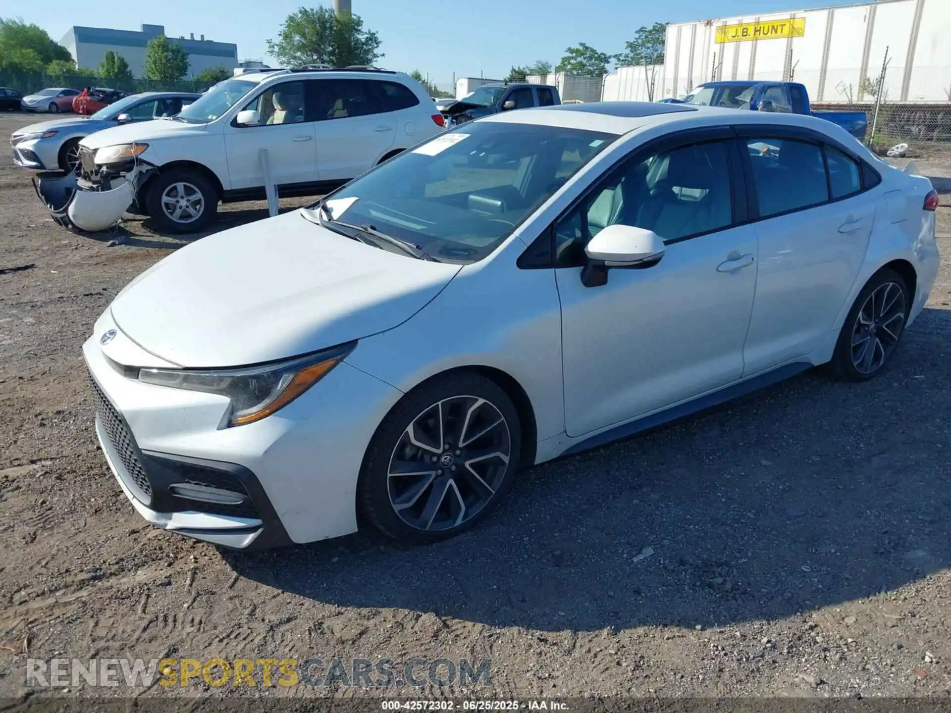 2 Photograph of a damaged car 5YFT4MCE9NP129156 TOYOTA COROLLA 2022