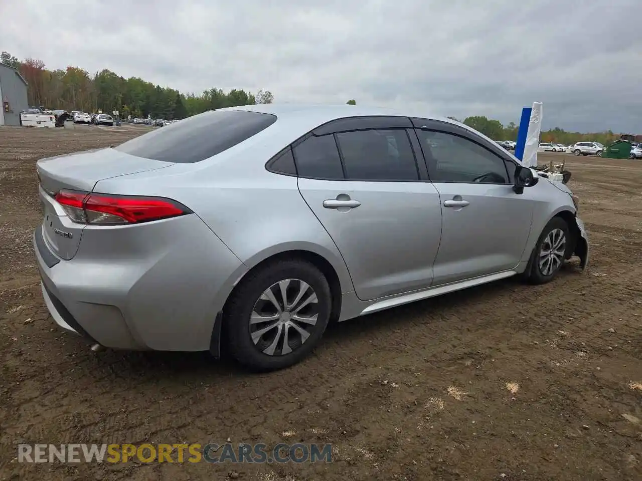 3 Photograph of a damaged car JTDBAMDE0N3010620 TOYOTA COROLLA 2022