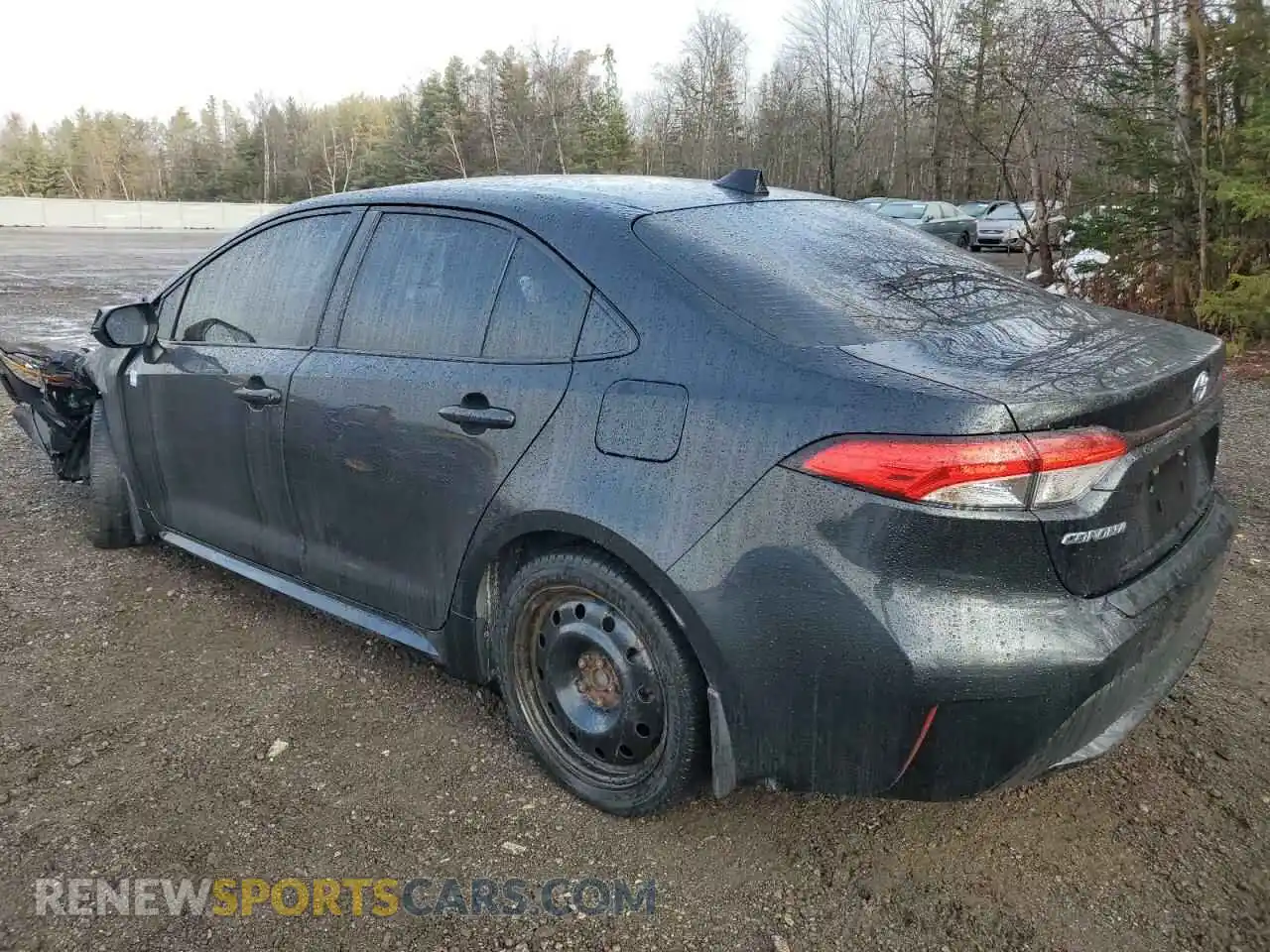 2 Photograph of a damaged car JTDBAMDE6NJ036182 TOYOTA COROLLA 2022