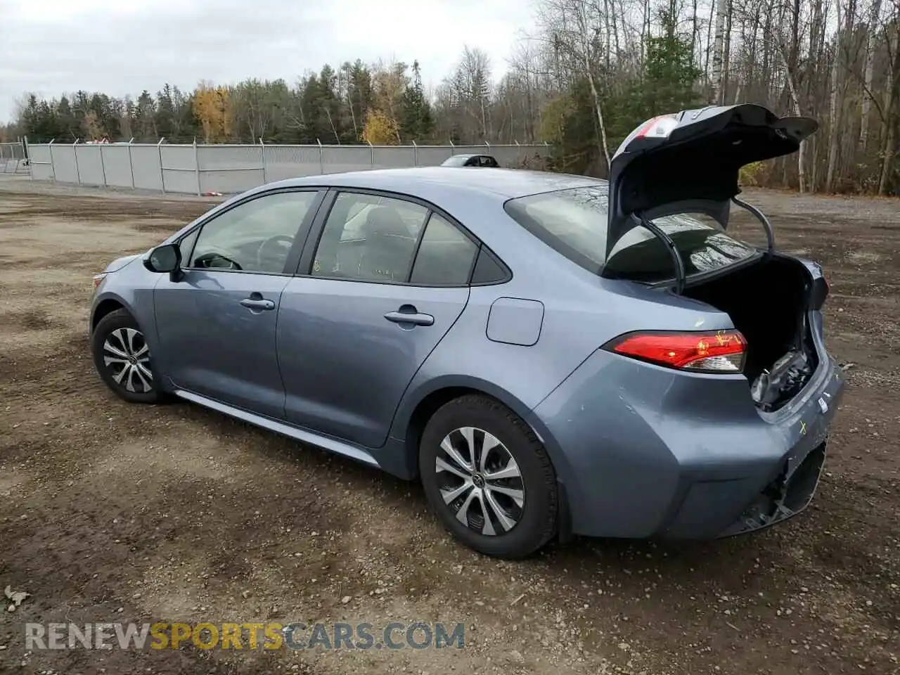 2 Фотография поврежденного автомобиля JTDBAMDEXNJ060971 TOYOTA COROLLA 2022
