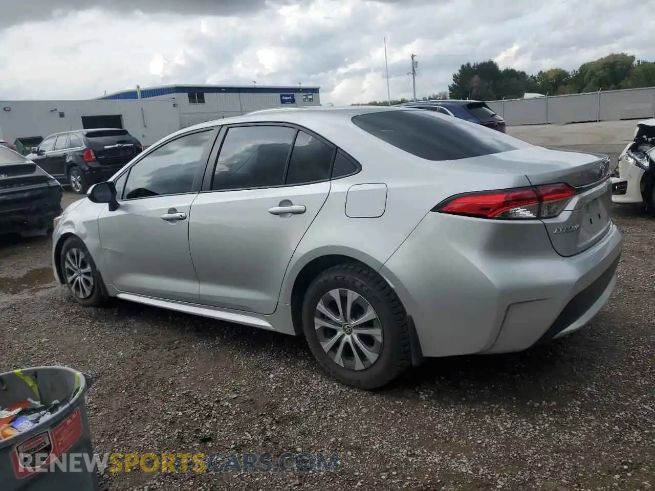 2 Photograph of a damaged car JTDBBMBE4N3501871 TOYOTA COROLLA 2022